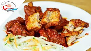 🔴¡Cuando Preparo Estas Costillas Siempre Me Piden la Receta EN SARTEN👌El sabor latino [upl. by Sink836]