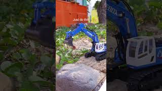 simply do this 4 excavator excavatortips lifehacks fyp tooltips toys gifts popgoo rctoys [upl. by Emiatej]