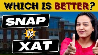 SNAP Vs XAT  Exam Pattern  List Of Top BSchools accepting SNAP amp XAT [upl. by Barina]