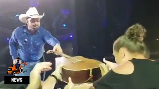 Garth Brooks Fan Gives Pick Back After 30 Years GARTH GIVES HER HIS GUITAR IN RETURN [upl. by Otreblada]