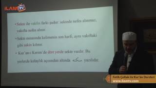 Sekte Nedir Tecvid Dersleri  Hayri Ünal [upl. by Medina790]