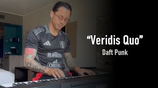 Gianluca Lapadula tocando el piano  Daft Punk  Veridis Quo  Selección Peruana [upl. by Ecnedac]