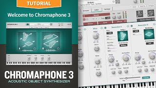 Welcome to the Chromaphone 3 acoustic object synthesizer plugin [upl. by Dickens]