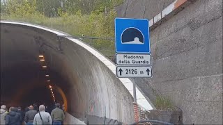 Tunnel Madonna della Guardia tornano le chiusure con nuovi orari [upl. by Caye255]