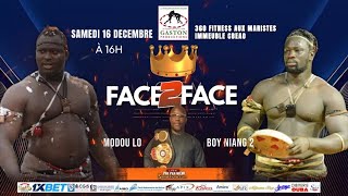 🛑Direct Combat Royal  faceàface Modou Lô vs Boy Niang 2 aux Maristes [upl. by Ade]