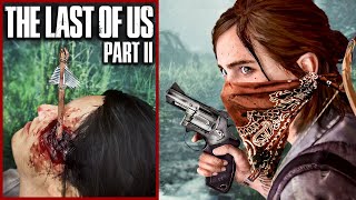 THE LAST OF US 2  Brutal Stealth Kills amp Aggressive Gameplay Vol 6 Cinematic Style [upl. by Giovanna938]