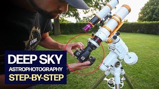 DEEP SKY Astrophotography How To Using a DSLR Camera [upl. by Notirb742]