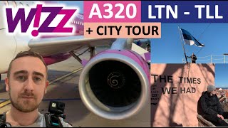 Wizz Air Luton to Tallinn with Tallinn tour  Trip report [upl. by Kassie]