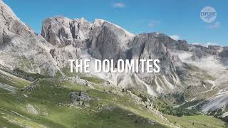 The Dolomites  Stunning Mountain Range  Travel  Explore Edge [upl. by Ahsiam]