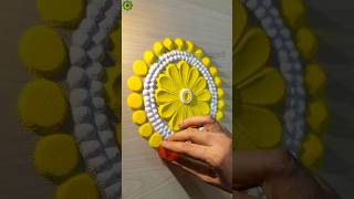 Rangoli designs for diwali simple and easy rangolidesign diwalirangoli shorts [upl. by Nlyak]