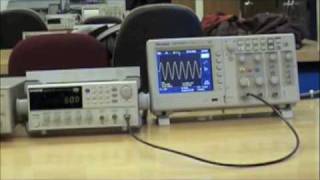 How to use a Function Generator and Oscilloscope [upl. by Ennovoj]