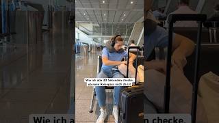 😱 Ich verliere den Reisepass am Flughafen 🤯 shorts [upl. by Best]