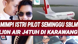 M1MP1 STR PL0T SEMINGGU SBLM 1N51DEN LI0N AR JT6IOPERAIRAN KARAWANGEVAKUASI [upl. by Nydroj]