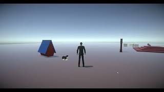 Pet bunny for Sinespace using subsumption architecture AI [upl. by Ehudd158]