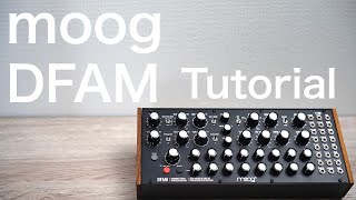 Moog DFAM Video Tutorial  解説動画 [upl. by Colman]