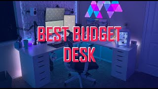 the ULTIMATE budget desk [upl. by Hairam]