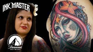 quotHe Added Something Without Telling Mequot Angry Tattoo Canvas Returns  Ink Master Redemption Story [upl. by Pretrice]