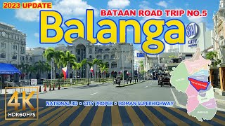 Exploring the City of Balanga the Capital of Bataan Province  Philippines  Road Trip  4K [upl. by Aicilic]