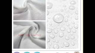 100Waterproof Hypoallergenic Terry Fabric Laminated with TPU／P0E／PVA／PU membrane [upl. by Newcomer]