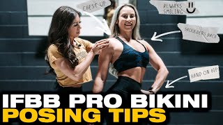 WHAT I DIDN’T KNOW ABOUT POSING  TIPS with IFBB PRO ADAIR LIBBRECHT [upl. by Olga262]