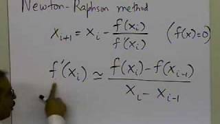 Chapter 0305 Lesson Derivation of Secant Method Approach 1 [upl. by Lyrem532]