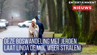 Boswandeling met Jeroen laat Linda de Mol weer stralen [upl. by Chev532]