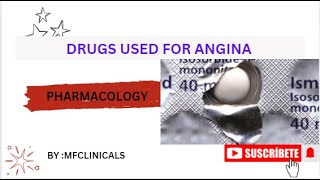 DRUGS USED IN ANGINA mbbs pharmacology [upl. by Andromede]