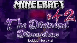 quotBOMB DISPOSALquot  Diamond Dimensions Modded Survival 42  Minecraft [upl. by Ahsiekyt]