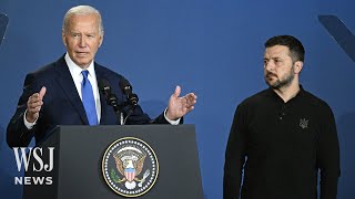 Biden Accidentally Introduces Ukraine’s Zelensky as ‘President Putin’  WSJ News [upl. by Hgeilyak]