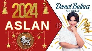 Aslan Burcu 2024 Yıllık Burç Yorumları Astrolog Demet Baltacı ile Astroloji haberler burçlar [upl. by Editha]