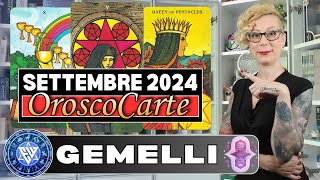 Gemelli ♊ Oroscopo Settembre  È arrivato il momento di rinnovare la tua vita  Lettura con Tarocchi [upl. by Idou]