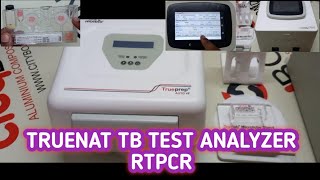 TrueNat TB Test  RTPCR Test  TrueNat Test Analyzer for Diagnosis of MTB [upl. by Ariamo]