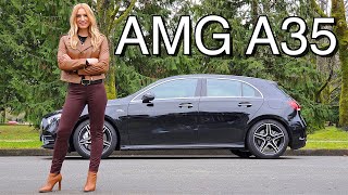 Mercedes AMG A35 Review  This or VW Golf R [upl. by Casilda146]