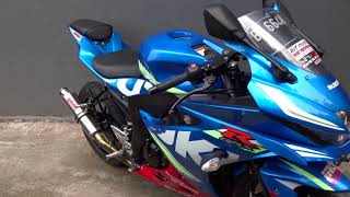 modifikasi suzuki GSX R150 pasang sein kolong [upl. by Alurta]