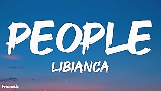 Libianca  People Lyrics [upl. by Nirrej]