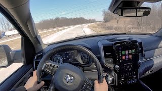 2019 RAM 1500 Limited 57L V8 4WD Crew Cab  POV Review [upl. by Karoline988]