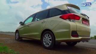 Honda Mobilio V 1 5 i Vtec petrol video review by cartoq com [upl. by Deibel]