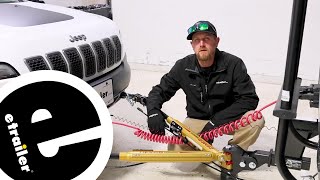 etrailer  How does the Demco Dominator NonBinding Tow Bar fit on a 2022 Jeep Cherokee [upl. by Ertha53]