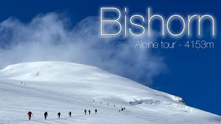 Alpine tour to Bishorn  a beginner 4000m peak in Switzerland [upl. by Eiramnaej]