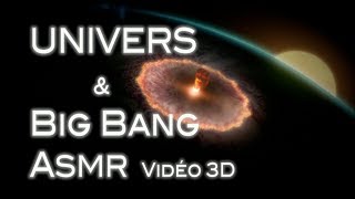 Univers amp Big Bang ASMR français Insomnie [upl. by Dodge883]