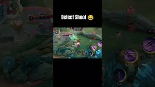 Defect Shoot😂 mlbb mobilelegends dyrothmlbb dyedgymchalk [upl. by Lind]