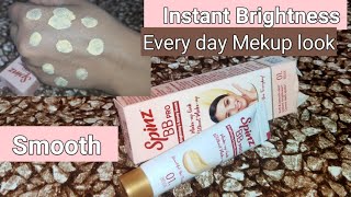 New Pack Spinz BB Cream review in hindi  Spinz BB every day Mekup look  2024 Best Beauty cream [upl. by Joey]