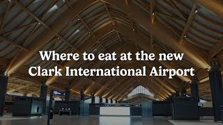 Restaurants at Clark International Airport 2023 [upl. by Selmner]