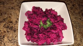 Haitian style Potato Salad Beets and Potato Salad [upl. by Oisinoid87]