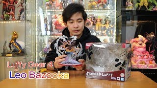 Unboxing Luffy Gear 4 Leo Bazooka Figuarts Zero One Piece [upl. by Ilrebma811]