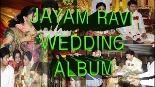 Jayam Ravi Marriage  Wedding  Engagement ALBUM [upl. by Silvestro237]