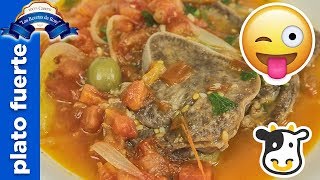 Lengua a la veracruzana fácil 💜💜💜 Las Recetas de Rosy [upl. by Ahsed796]