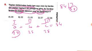 supara tyt matematik eşitsizlik test 3 [upl. by Jacinda]