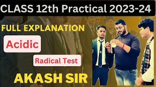 Acidic  Radical  Test Class 12th Practical Examination [upl. by Ishmul]