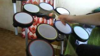 Enter Sandman Drum Cover Bateria Rock Band En Tu PC [upl. by Docilla212]